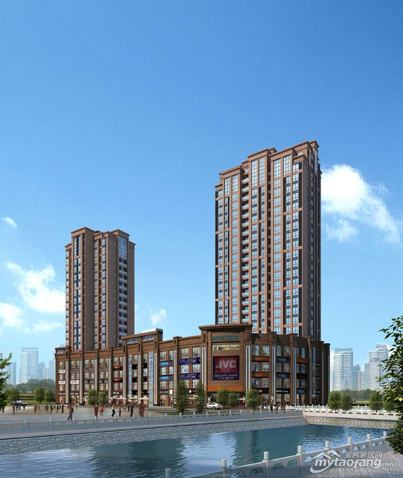 西城都市效果图